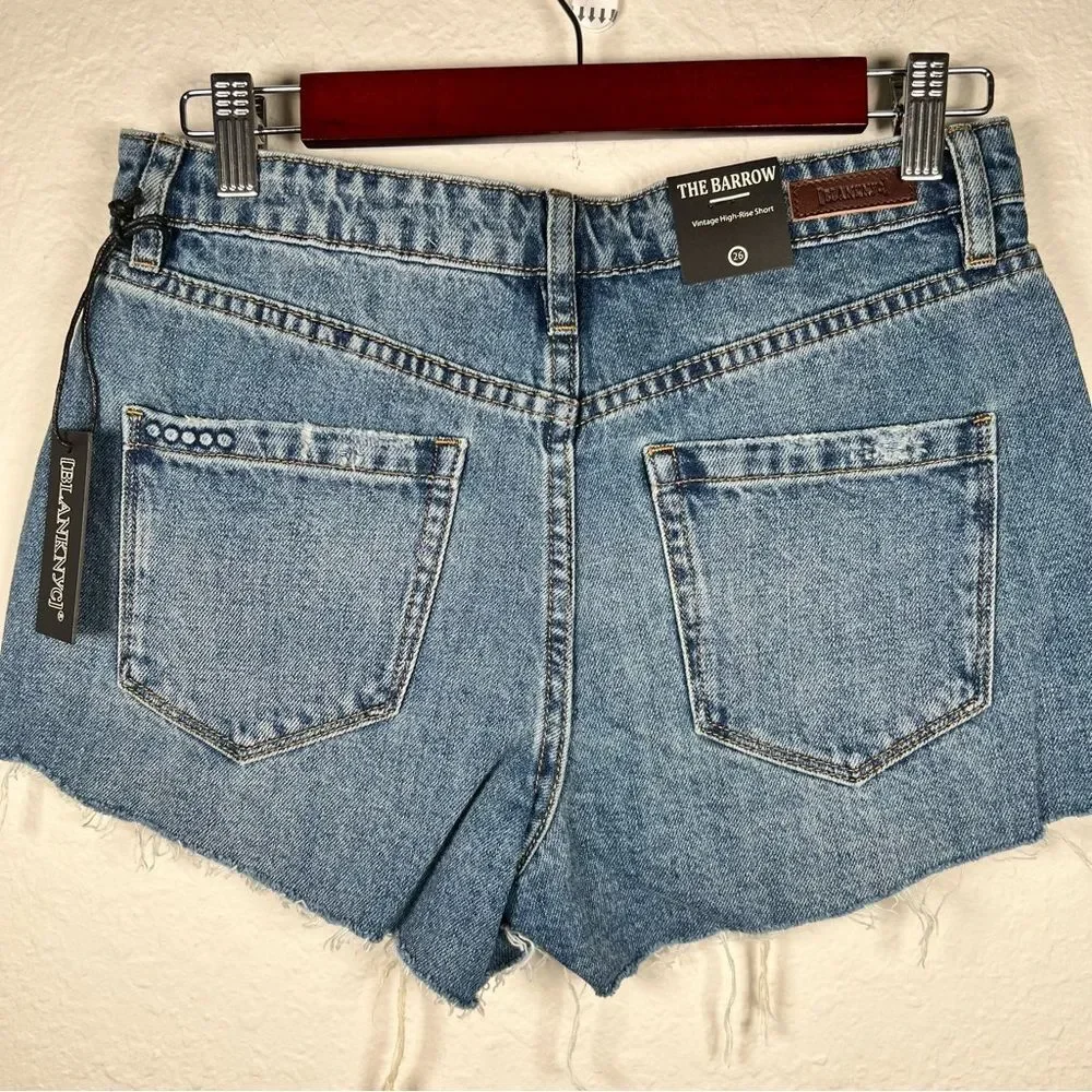 Blank NYC “The Barrow” jean shorts 🔥 NWT 🔥 high-rise size 25